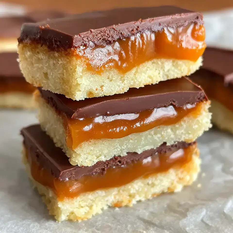 Keto Homemade Twix Bars