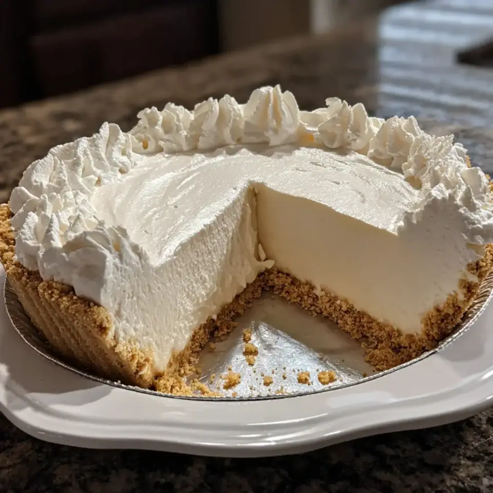 A close look at Marshmallow Whip Cheesecake