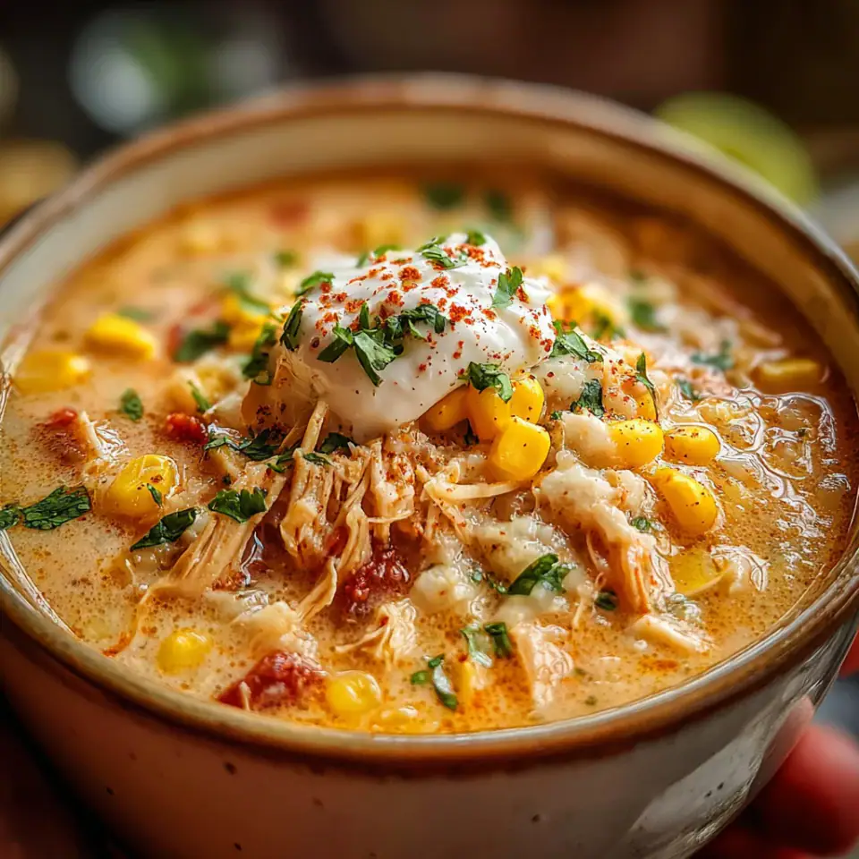 Mexican Street Corn White Chicken Chili
