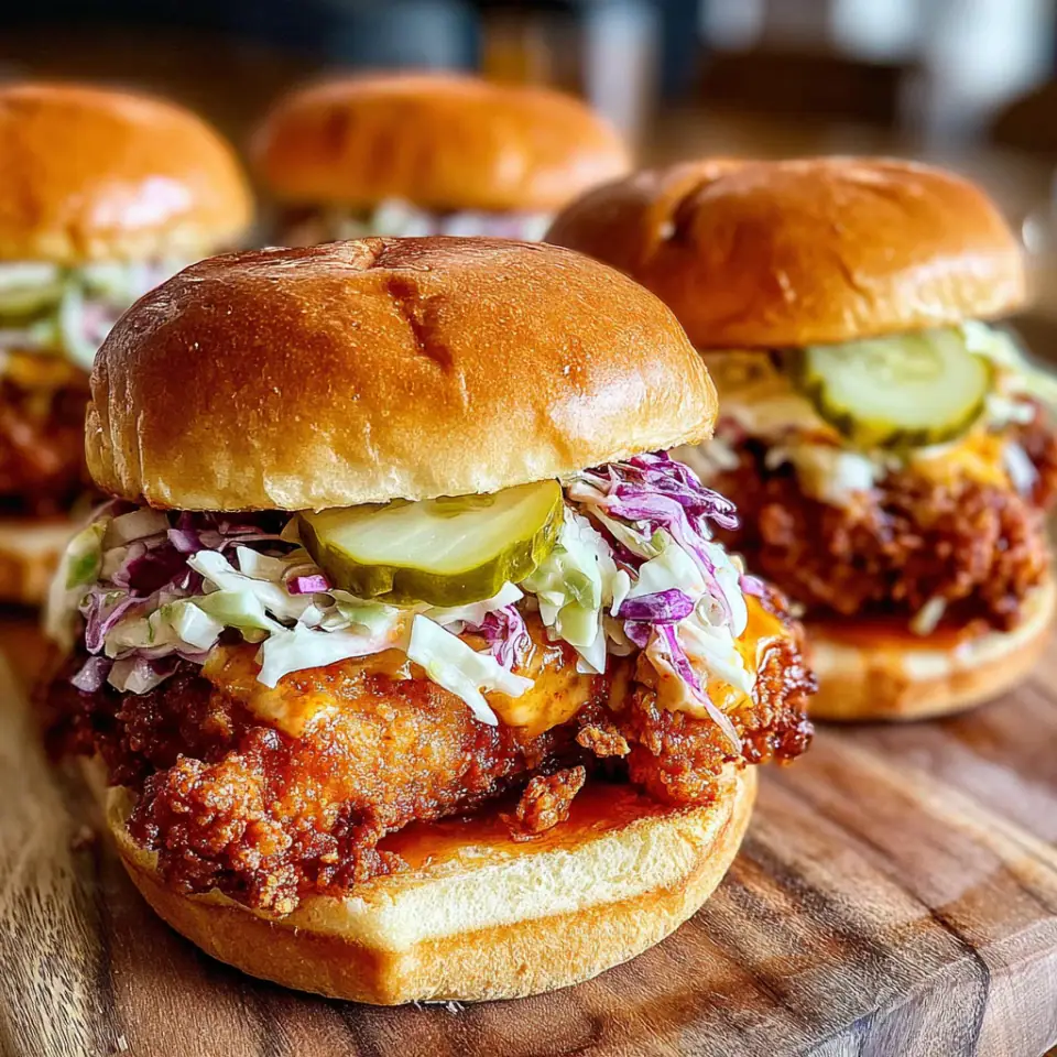 Nashville Hot Chicken Sandwiches