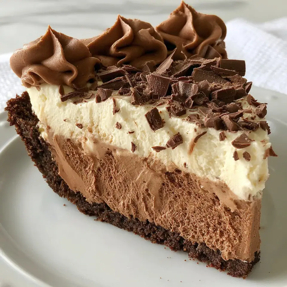 A close look at No Bake Nutella Pie