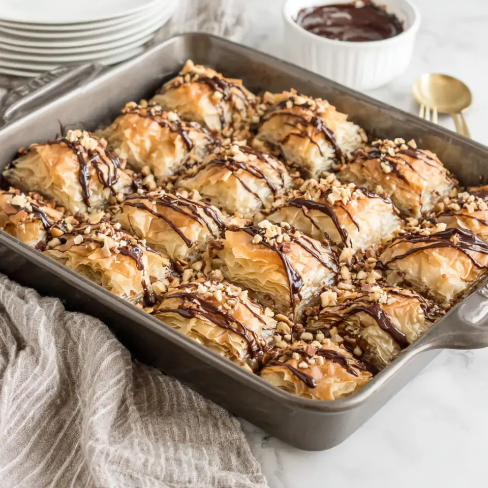 A close look at Nutella Baklava