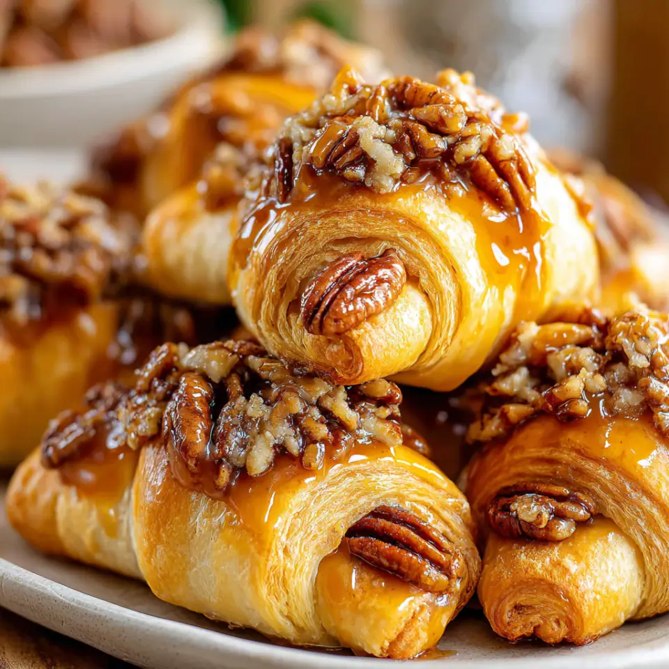 Pecan Pie Crescent Rolls