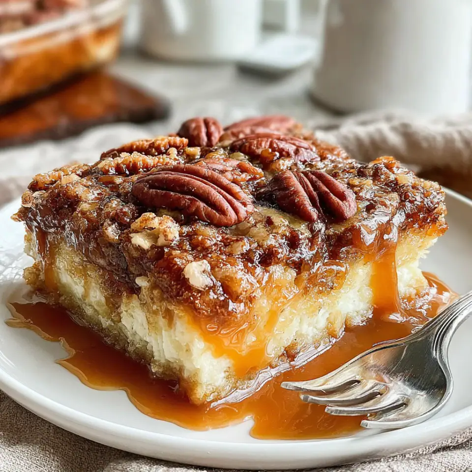 Pecan Pie Dump Cake