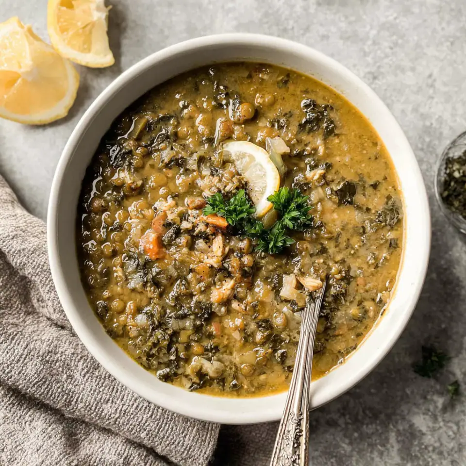 A close look at Persian Lentil Soup