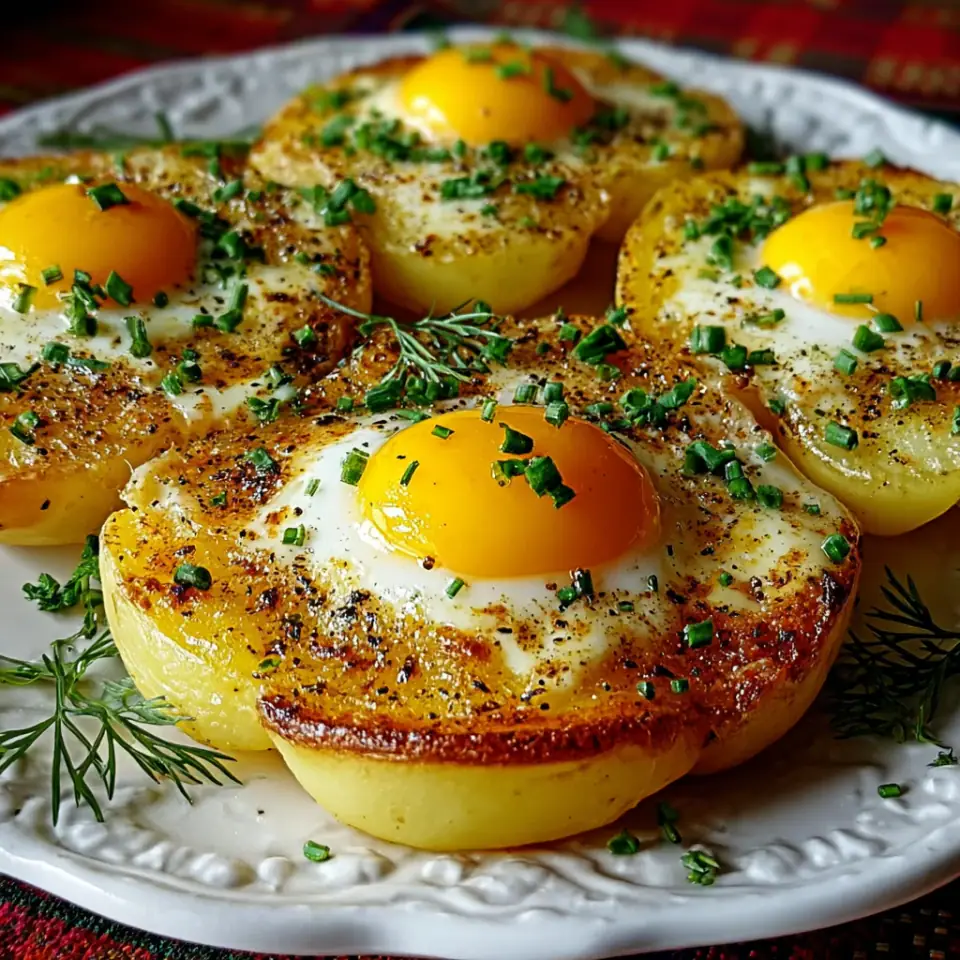 Potato and Egg Bake with Dill and Parsley