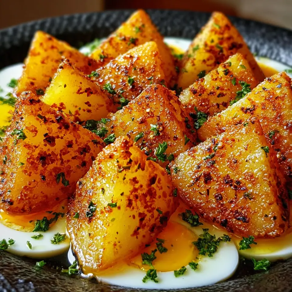 Potato Fritters with Dill Sauce