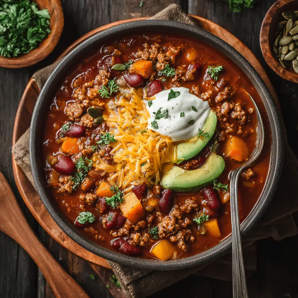 A close look at Pumpkin Chili