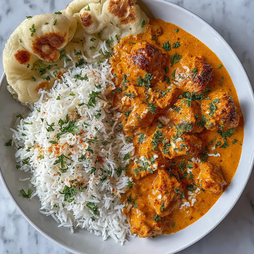 Quick & Easy Homemade Butter Chicken Recipe, ready to serve