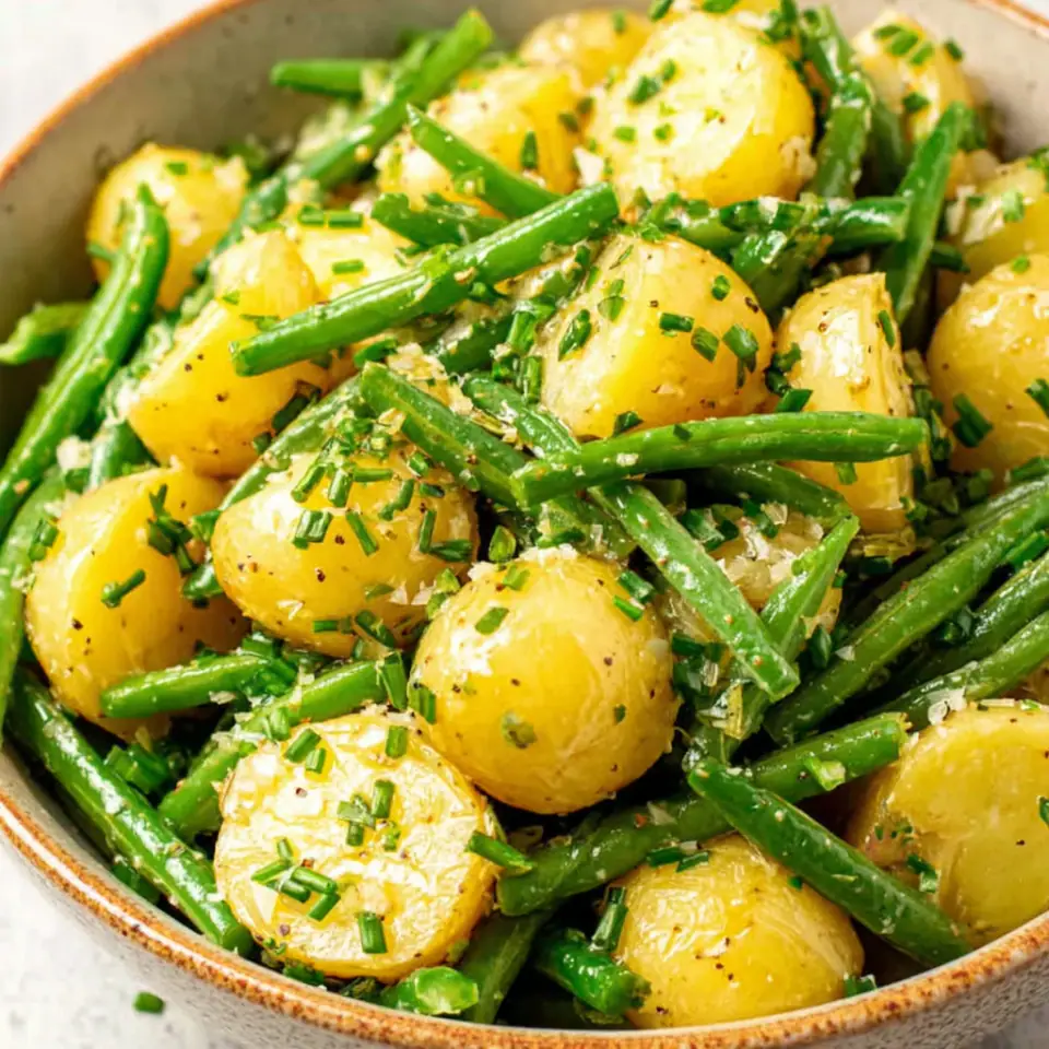 Quick Green Bean Potato Salad