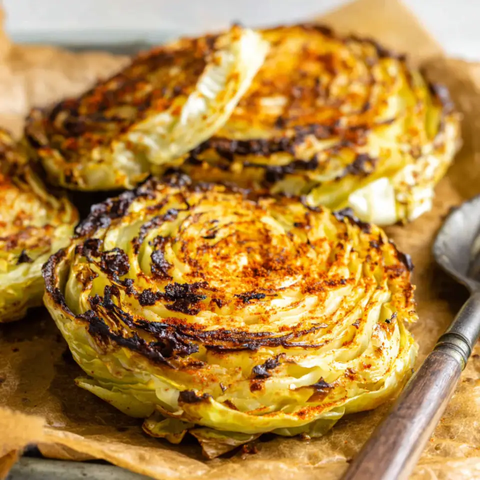 Roasted Cabbage Steaks
