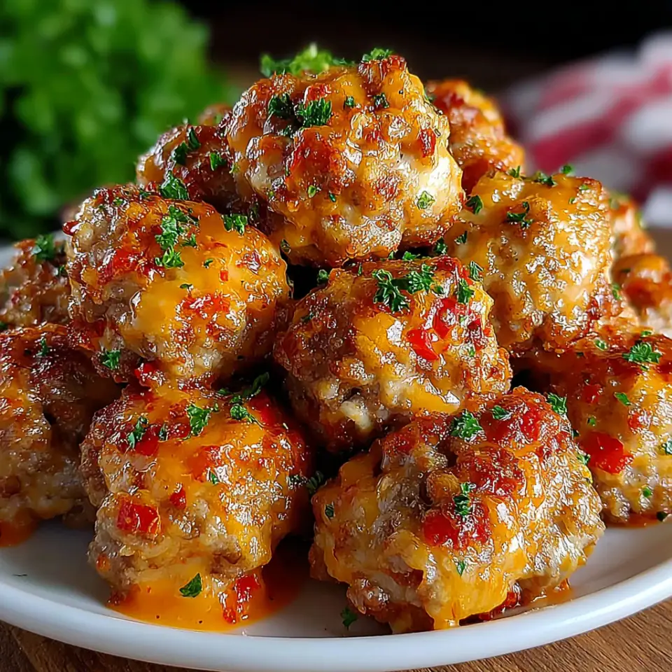 Rotel Sausage Balls