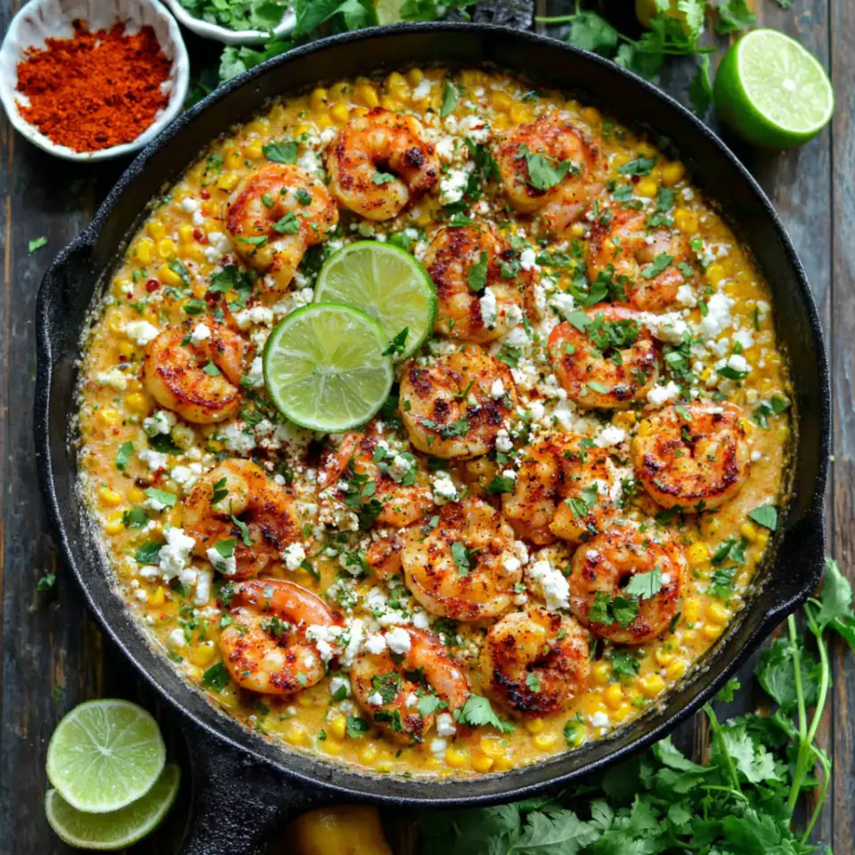 Shrimp and Creamed Corn
