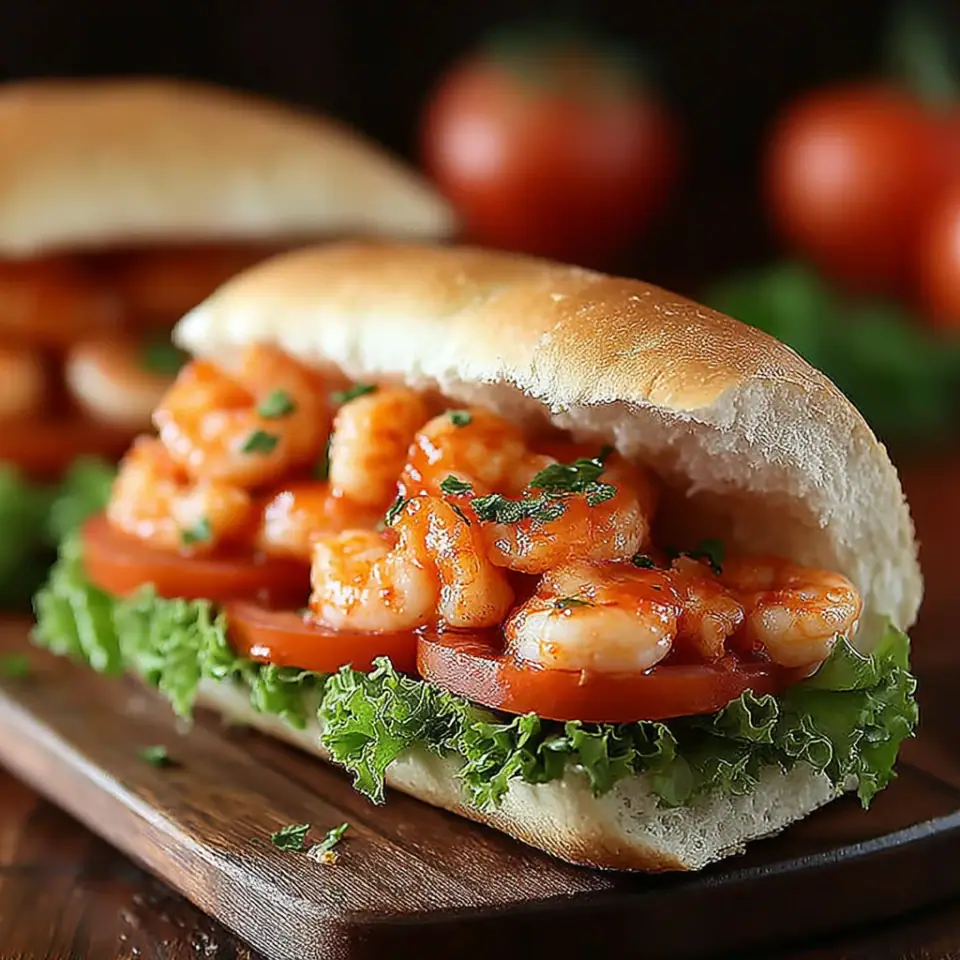 Shrimp Cocktail Sandwich