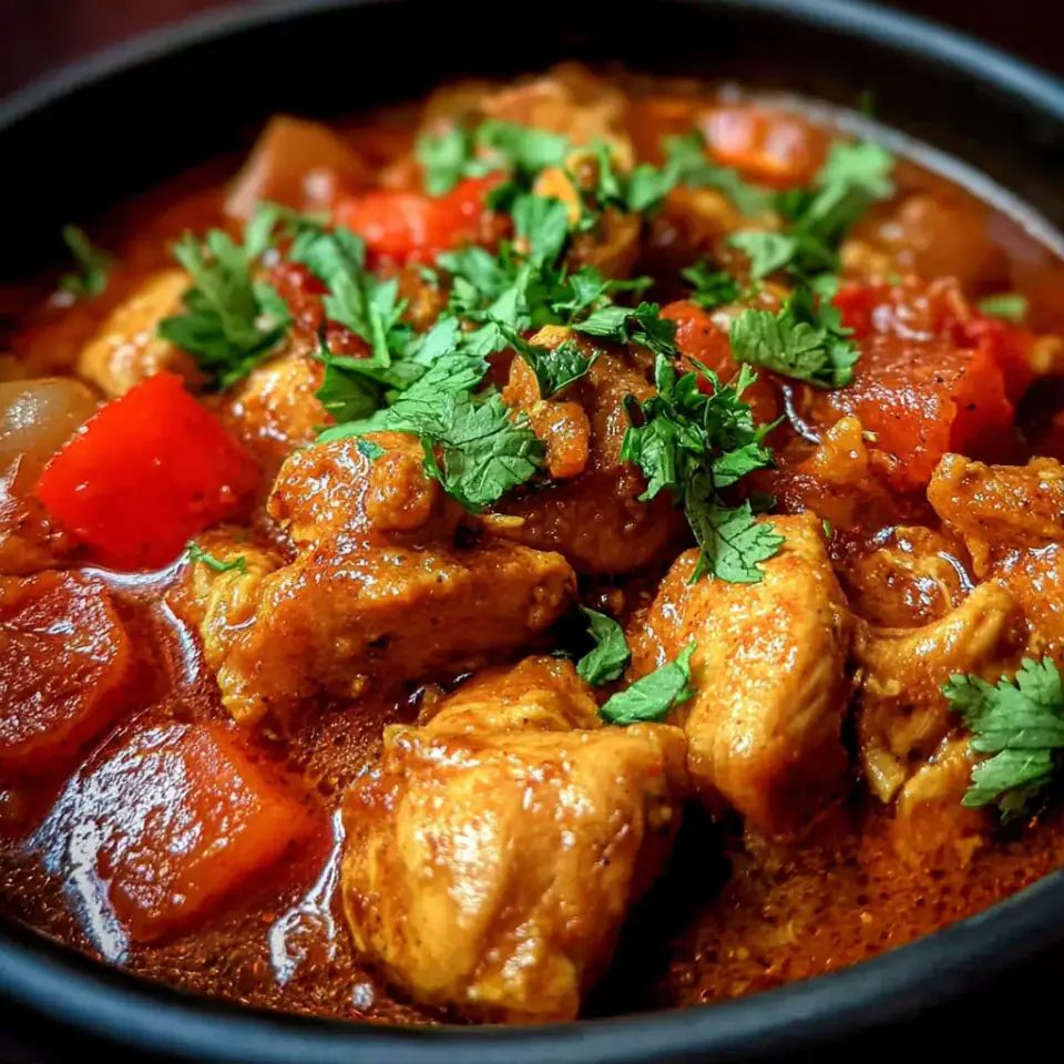 A close look at Slow Cooker Chicken Curry