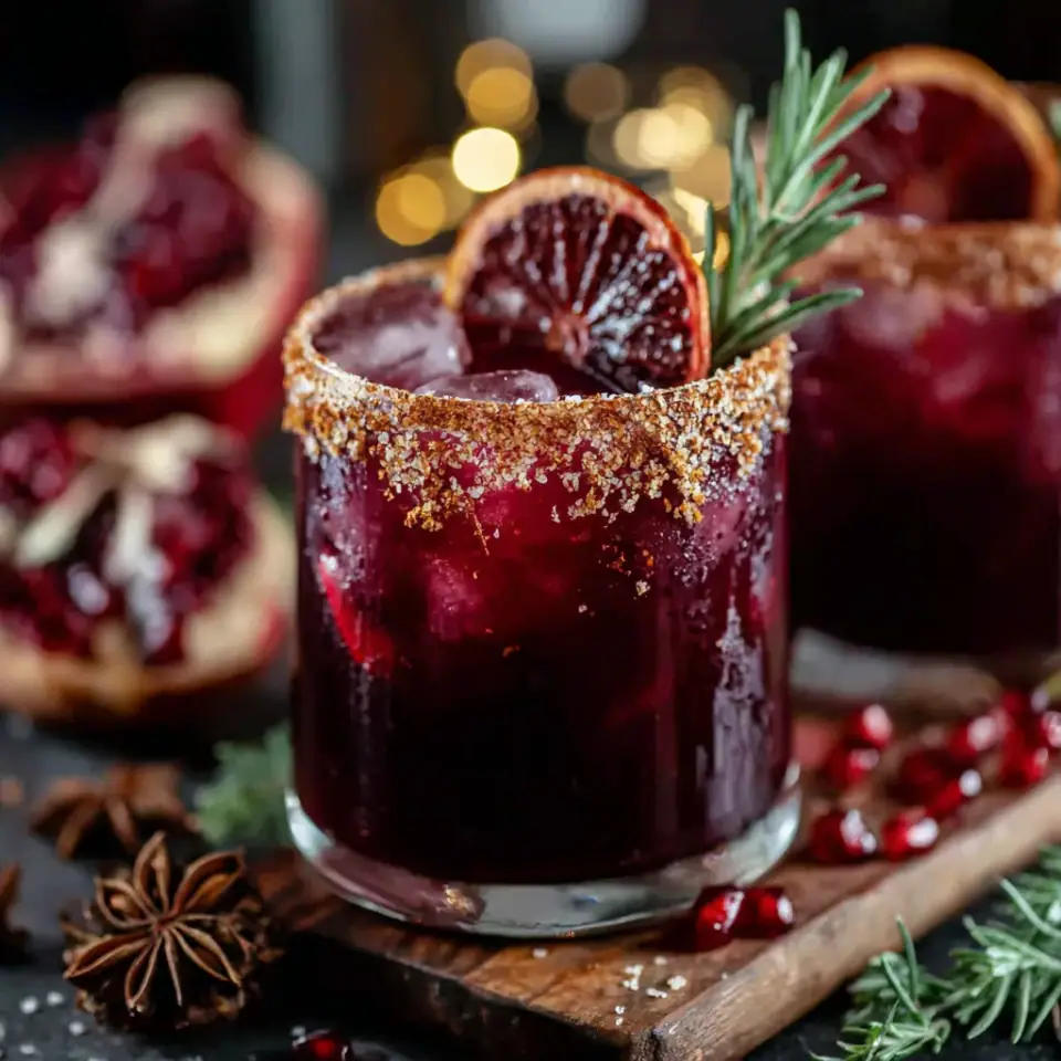 Spiced Christmas Margarita