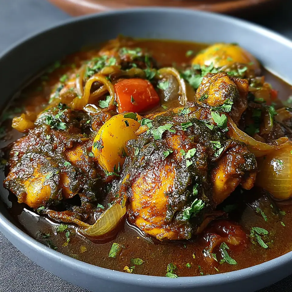 Doro Wat (Spicy Ethiopian Chicken Stew)