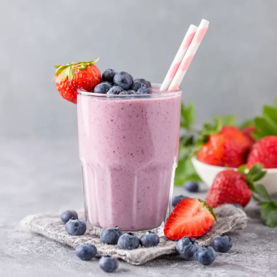 Strawberry Blueberry Smoothie