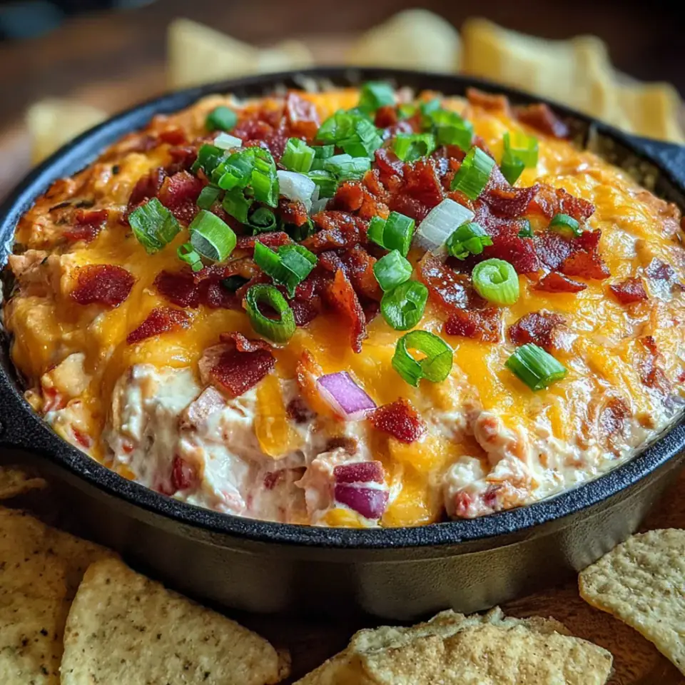 Texas Trash Dip, ready to serve