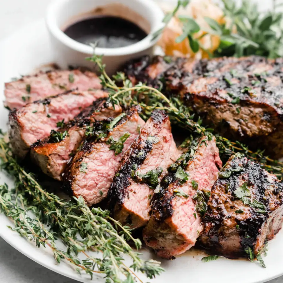 Easy Steak Marinade with Lemon, Garlic and Herbs
