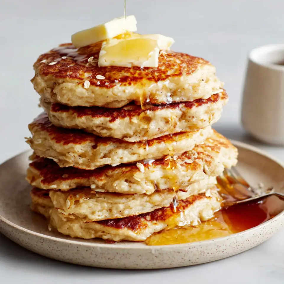 Easy Oatmeal Pancakes