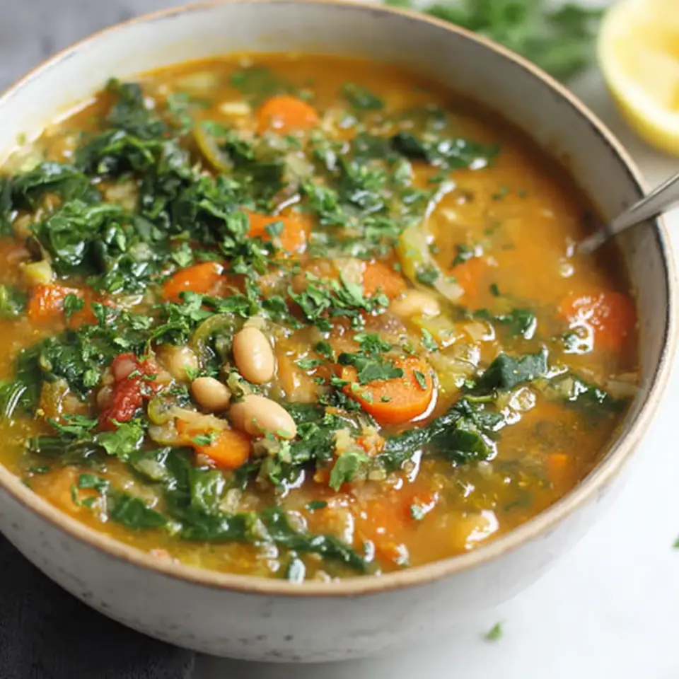 Tuscan Veggie Detox Soup Recipe