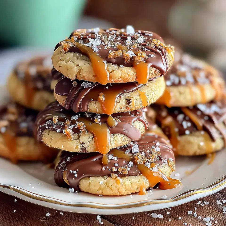 Twix Cookies, ready to serve