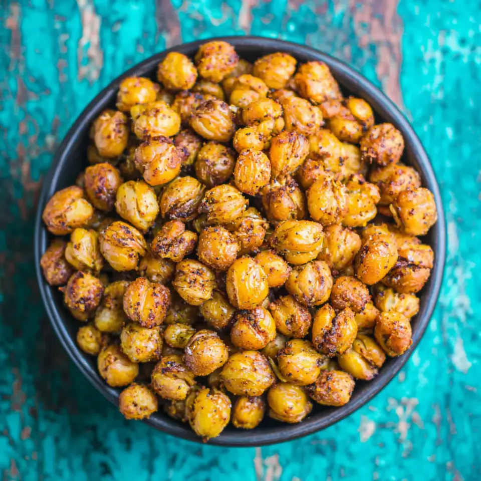 Crispy Air Fryer Chickpeas