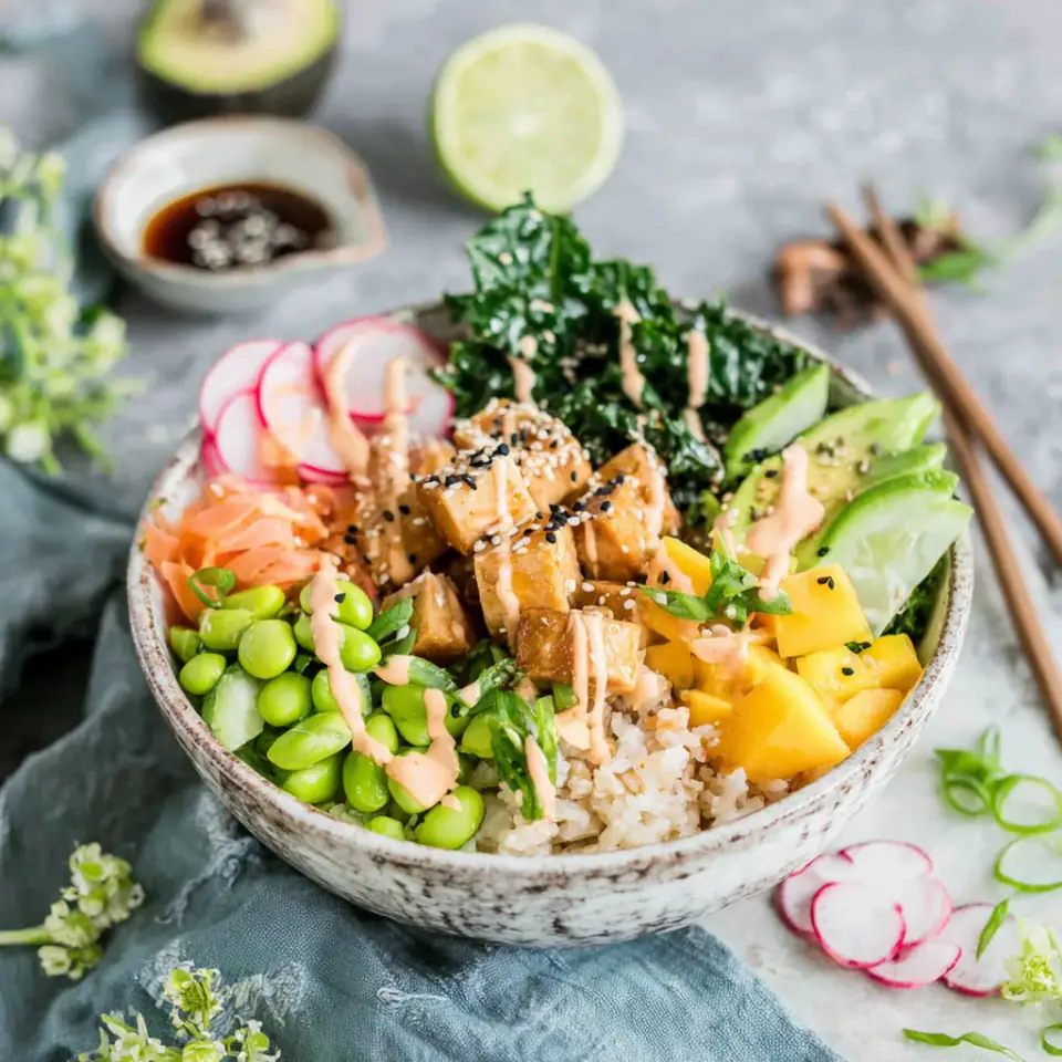 Vegan Poke Bowls