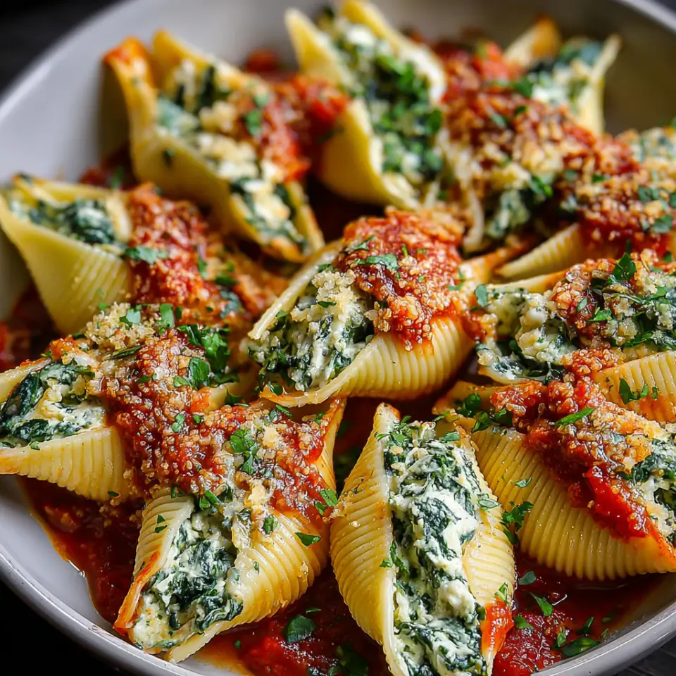 Vegan Stuffed Shells