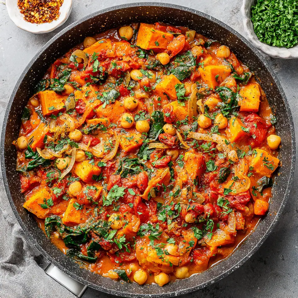 A close look at Vegan Sweet Potato Stew