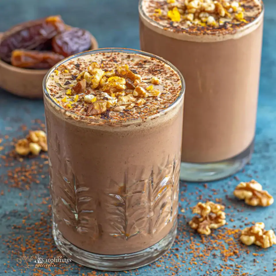 A close look at Walnut Smoothie