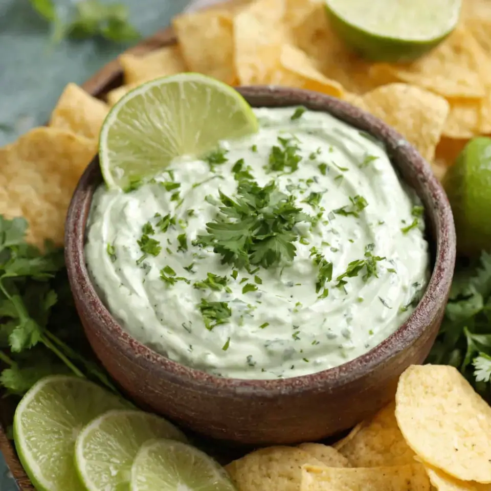 Zesty Cilantro Lime Dip