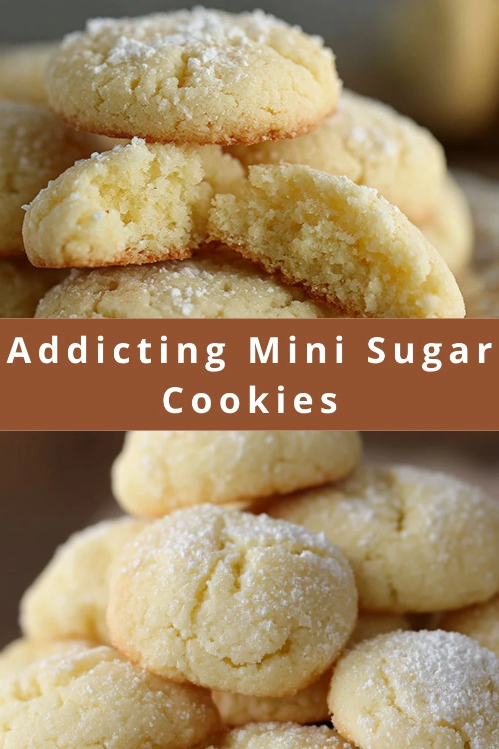 Addicting Mini Sugar Cookies