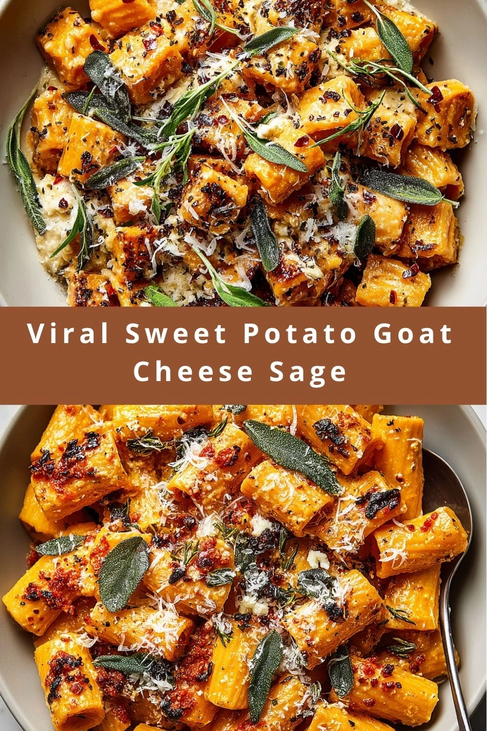 Viral Sweet Potato Goat Cheese Sage