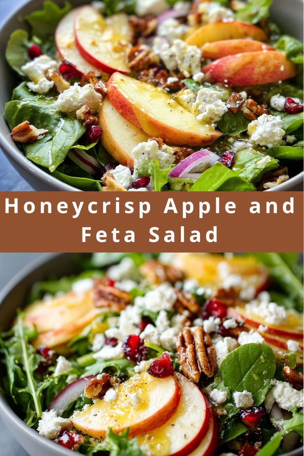 Honeycrisp Apple and Feta Salad