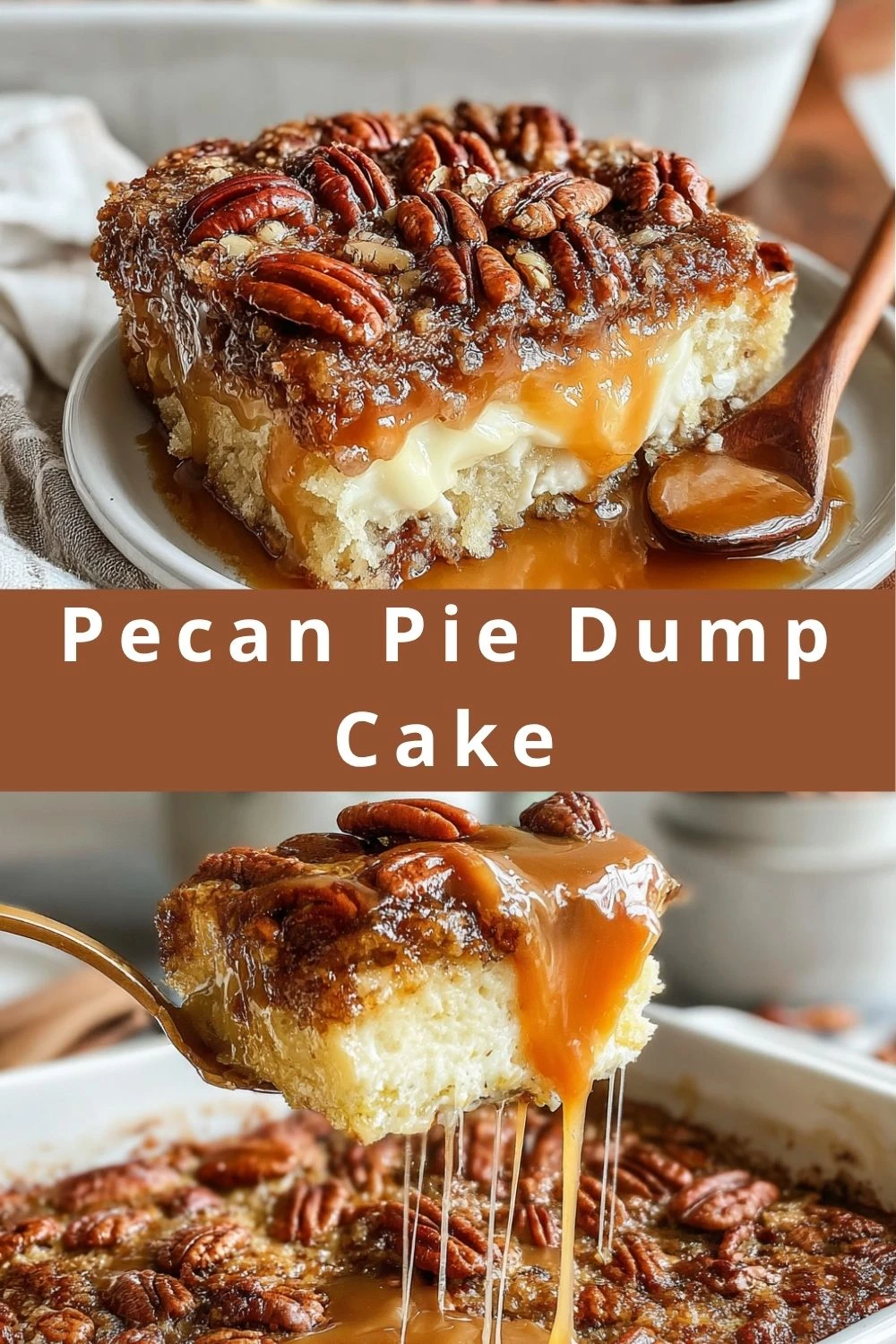 Pecan Pie Dump Cake