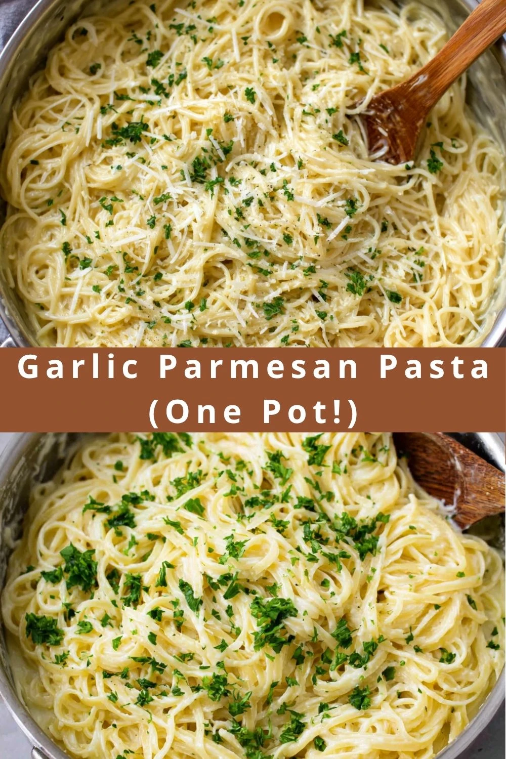 Garlic Parmesan Pasta (One Pot!)