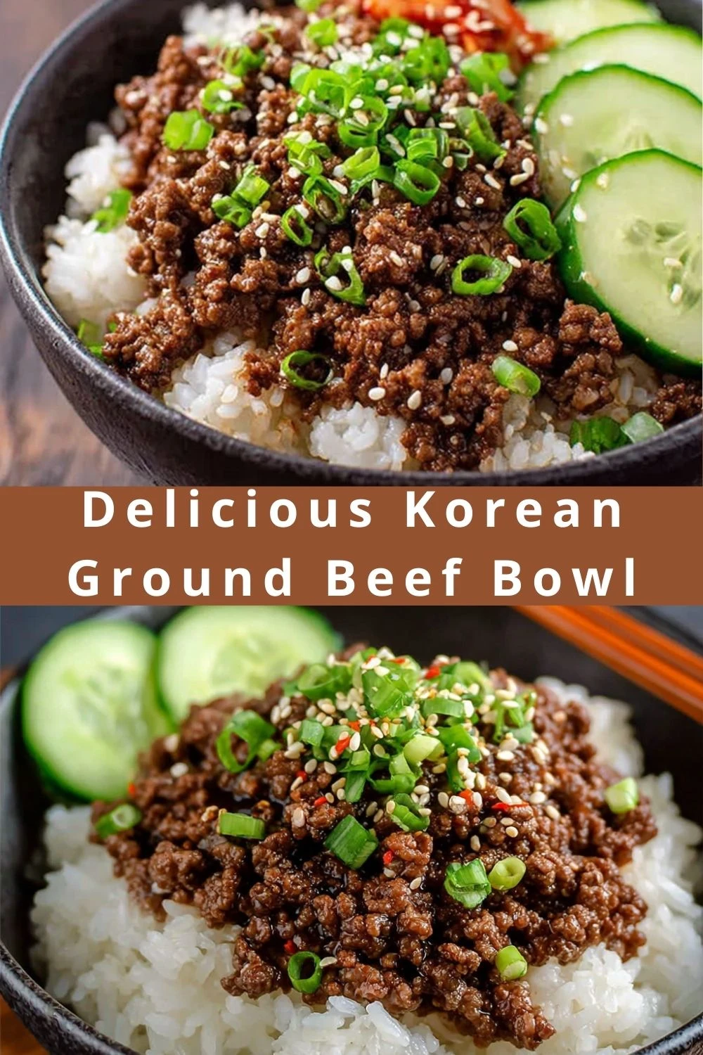 Delicious Korean Ground Beef Bowl