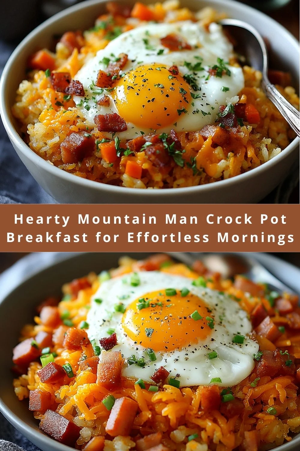 Hearty Mountain Man Crock Pot Breakfast for Effortless Mornings