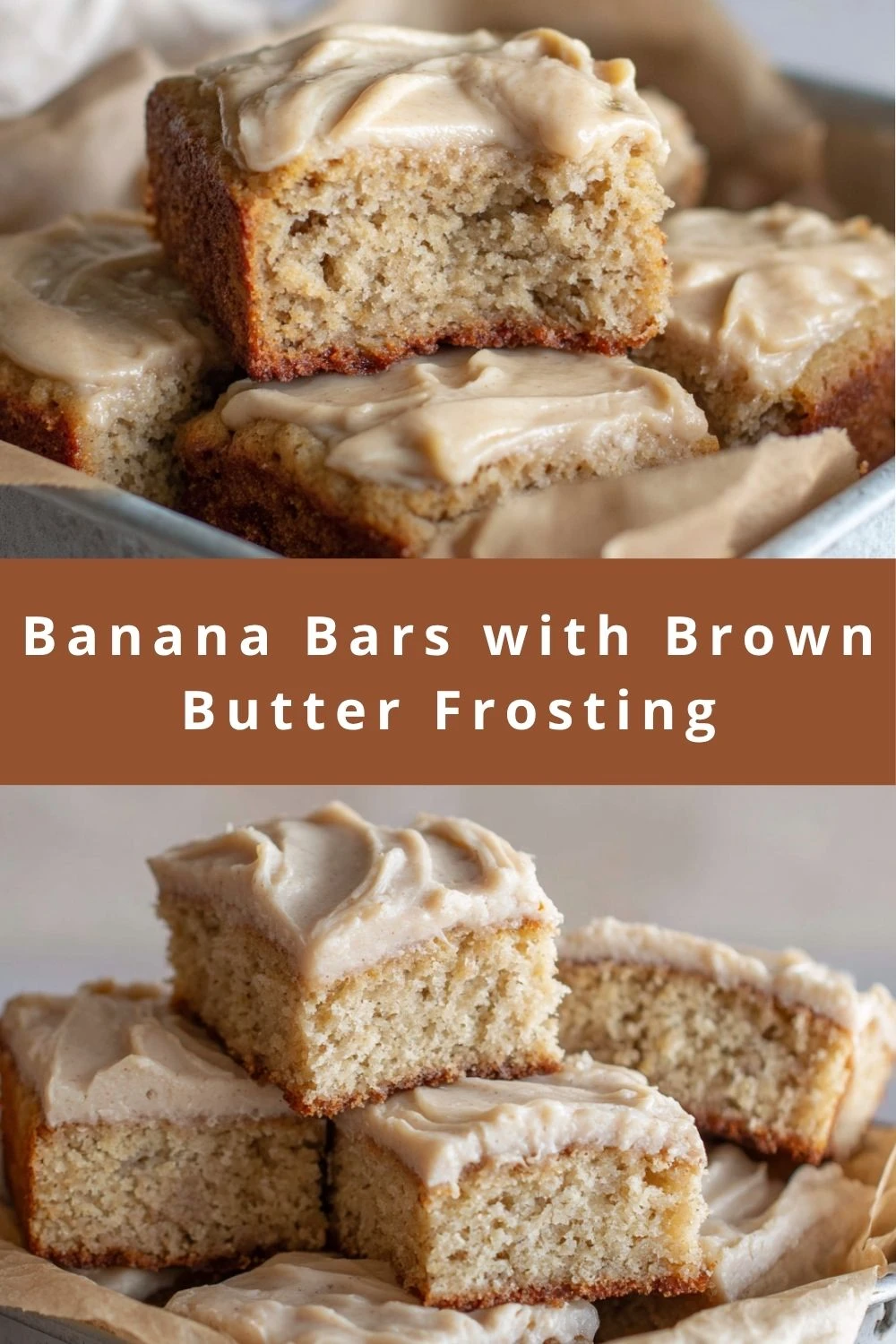 Banana Bars with Brown Butter Frosting
