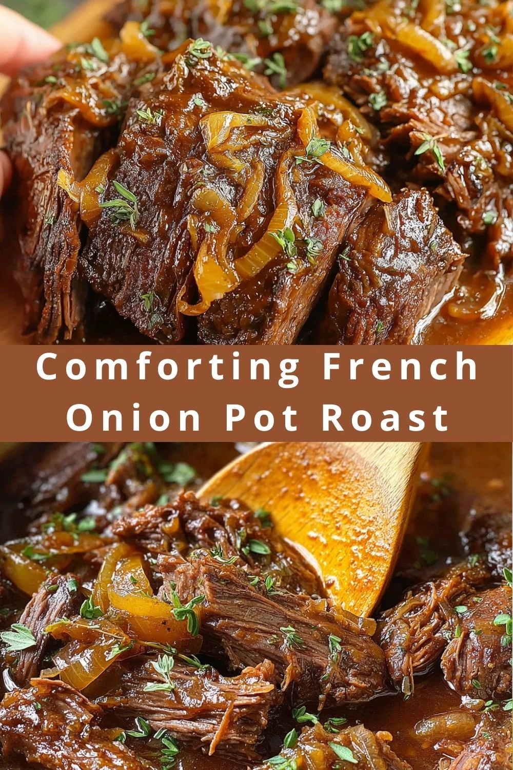 Comforting French Onion Pot Roast