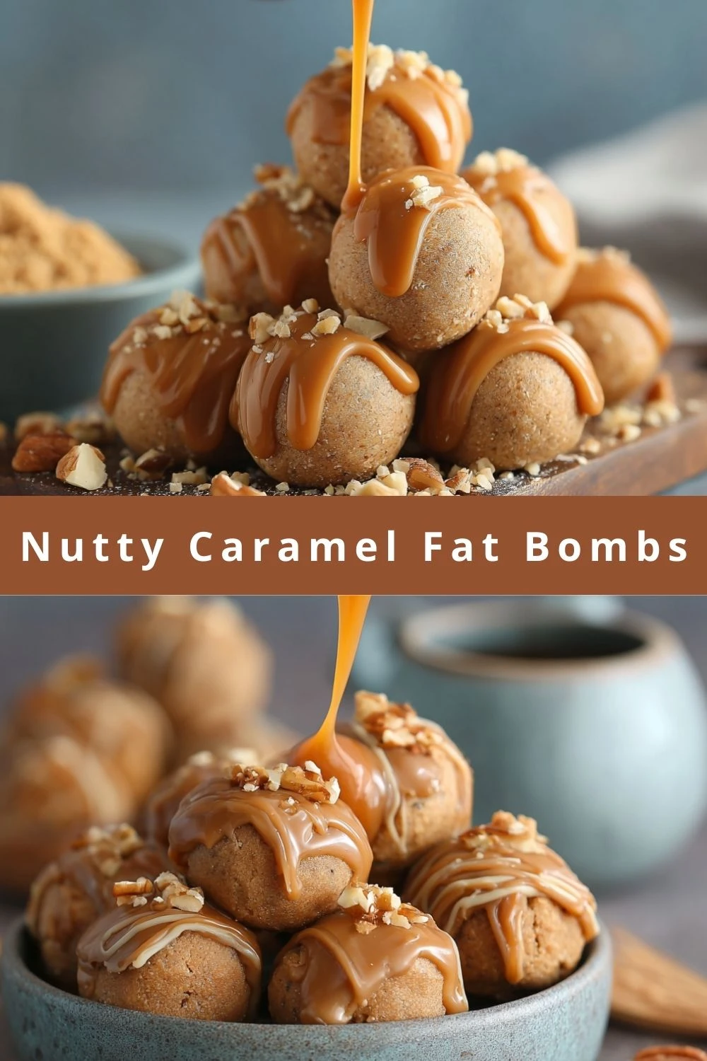 Nutty Caramel Fat Bombs