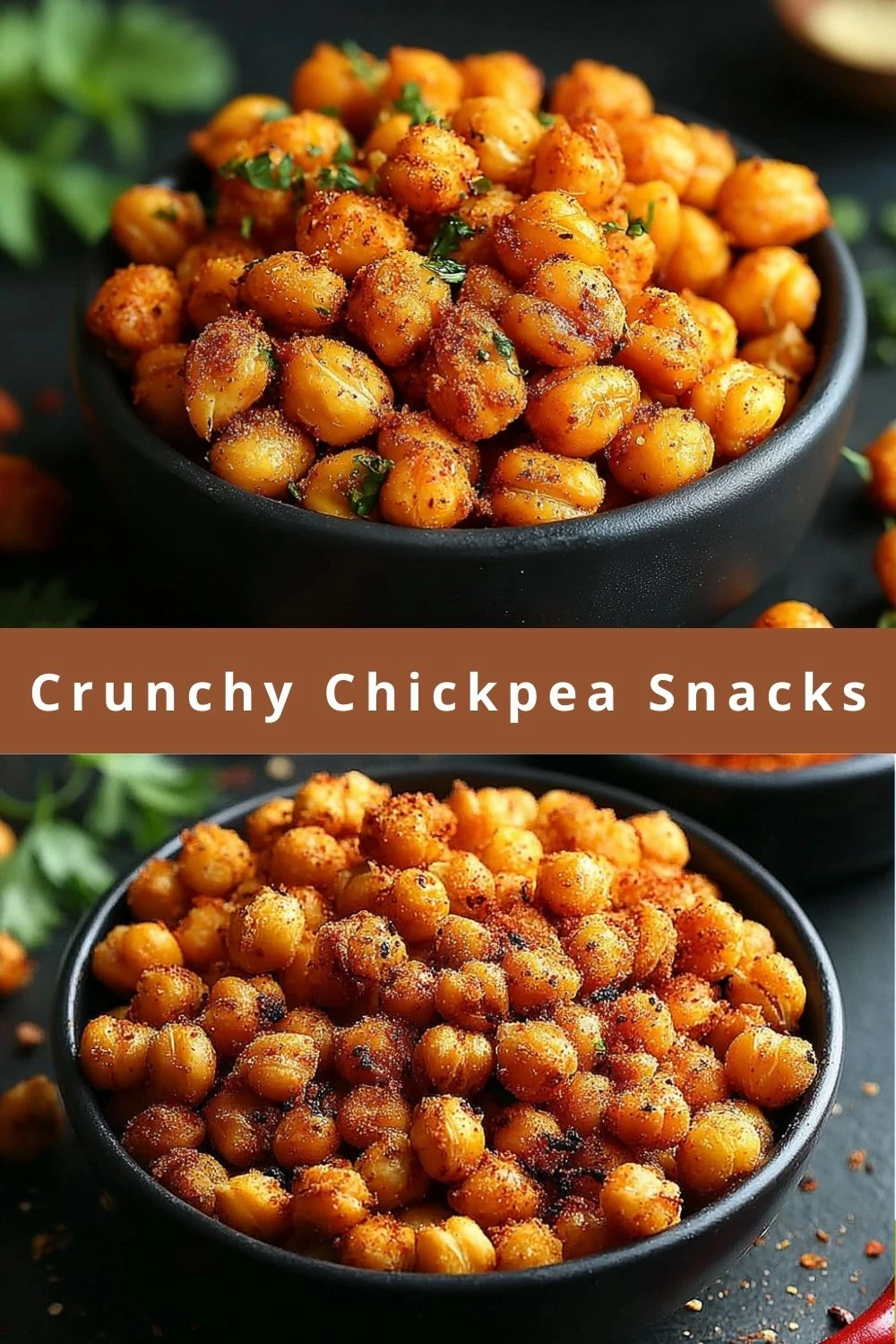 Crunchy Chickpea Snacks