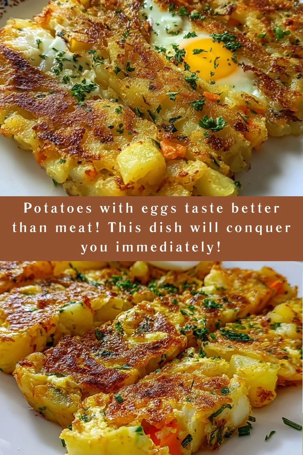 Potatoes with eggs taste better than meat! This dish will conquer you immediately!