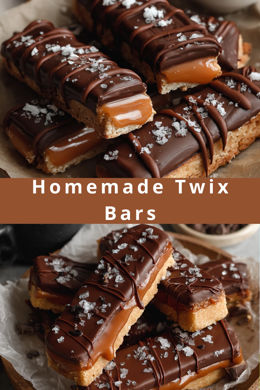 Homemade Twix Bars