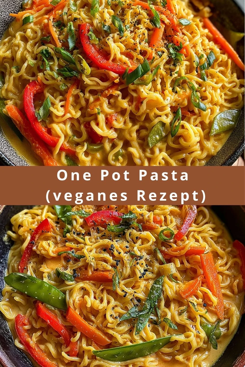 One Pot Pasta (veganes Rezept)