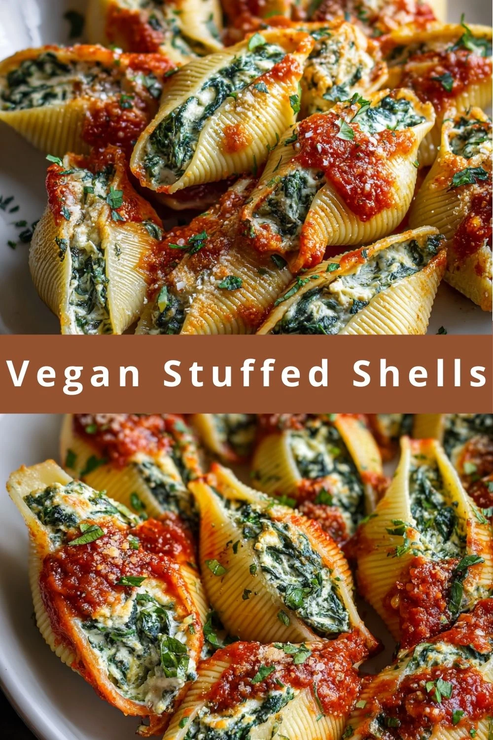 Vegan Stuffed Shells