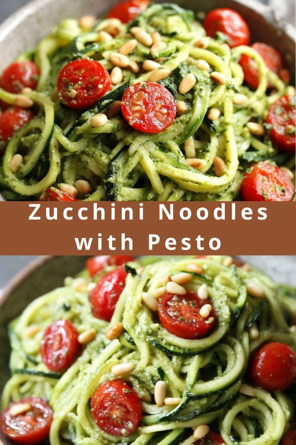 Zucchini Noodles with Pesto