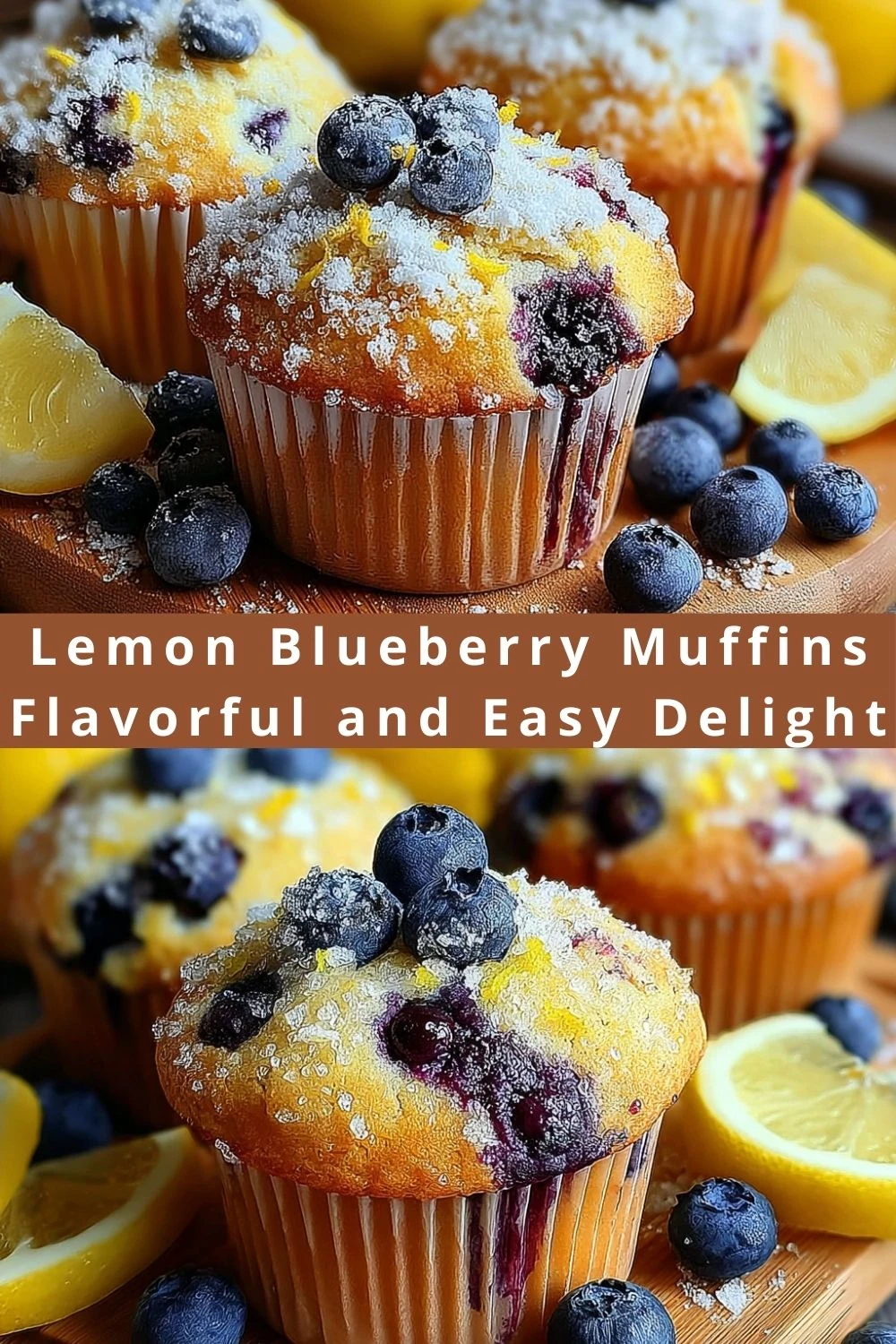 Lemon Blueberry Muffins Flavorful and Easy Delight